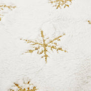 Christmas Tree Skirt Snow White Floor Mats Cover Long Plush Base Home Decor