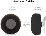Portable Waterproof Shower Speaker-Black