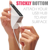 USB Hub 3.0 Vertical Data Hub with Long Cord