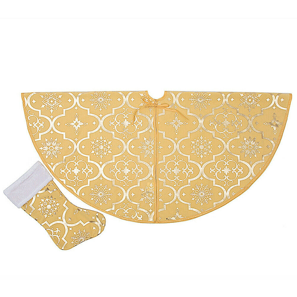 Festival Ornament Christmas Tree Skirt