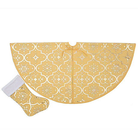 Festival Ornament Christmas Tree Skirt