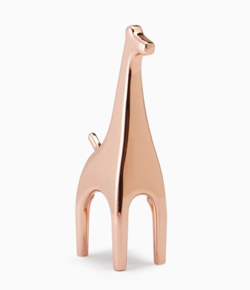Anigram Giraffe Ring, Copper
