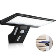 Solar Lights Outdoor Motion Sensor, 90 LED Solar Powered Exterior Wall Security Light Waterproof for Porch Yard Patio Garage, Dusk-to-dawn, Super Bright, USB Charging & Emergency Lighting 2 Pack