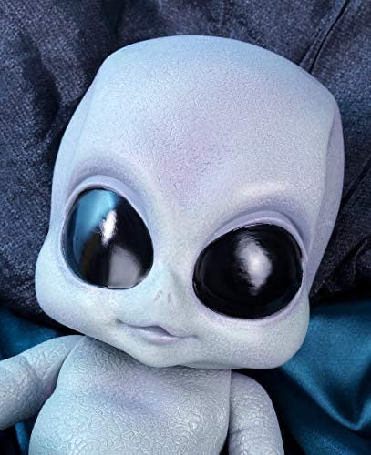 14 inch Alien Realistic Reborn Baby Doll Realistic Hand-Detailed Painting Full Body Silicone Vinyl Dolls Poseable Toy