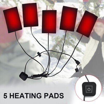USB Heated Vest with 3 Temperature Levels – 6 Sizes