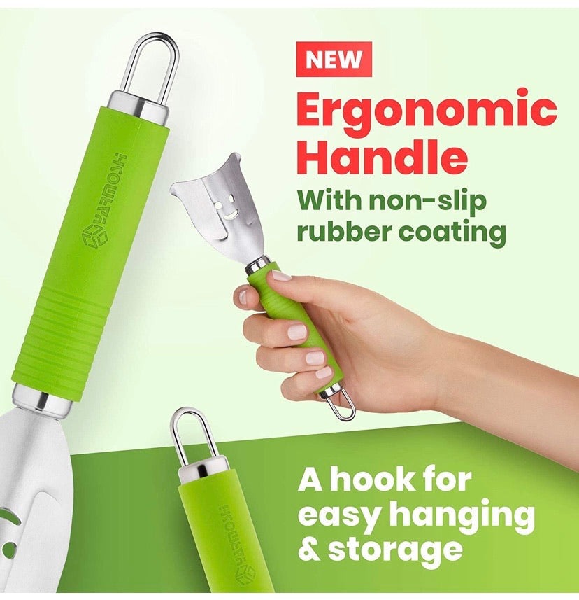Stainless-Steel Corn Kernel Stripper with Non-Slip Handle