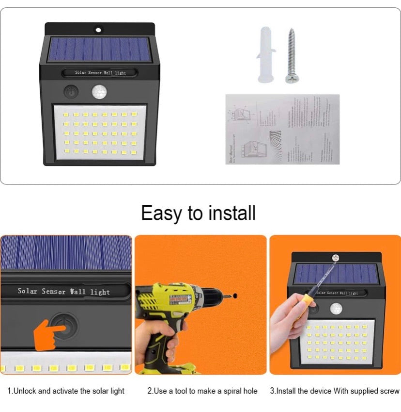 Solar Wall Light