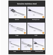 Stainless Steel BBQ Tool Set