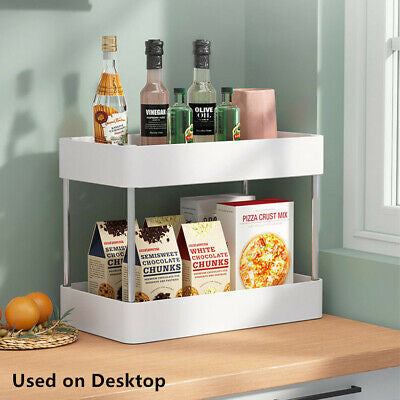 13 cm Slim 4-Tier Rolling Storage Trolley