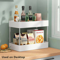 13 cm Slim 4-Tier Rolling Storage Trolley