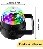 Disco Ball Party Lights iThird Sound Activated 7 Modes DJ Lighting Stage Lighting RGB LED Strobe Lamp with IR Remote AU Plug for Party Birthday Bar Karaoke Christmas Wedding Show Club Pub House