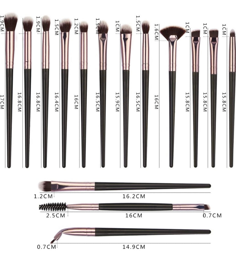 Professional Makeup Brushes Set