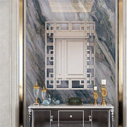 Bevelled Geometric Wall Mirror – Vertical or Horizontal