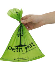180 Unscented Dog Waste Bags – 10 Rolls with Dispenser
