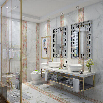 Bevelled Geometric Wall Mirror – Vertical or Horizontal