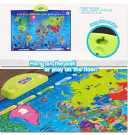 BEST LEARNING i-Poster Interactive World Map