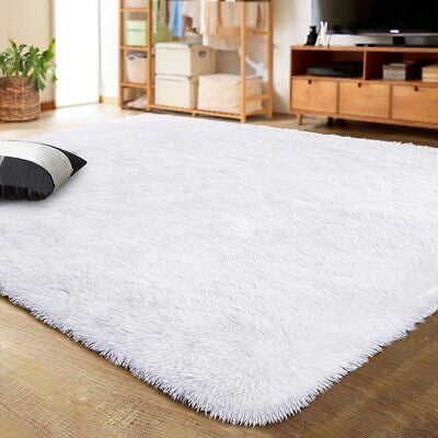 Large Fluffy Shag Area Rug for Living Rooms & Bedrooms