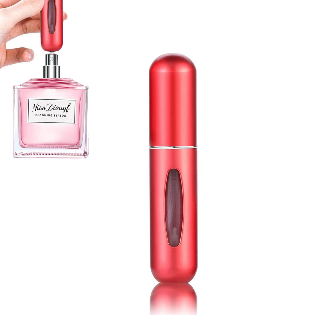 5 mL Bottom-Fill Refillable Perfume Atomiser – 8 Colours