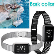 Anti Bark Dog Training Collar Sound&Vibration Stop Barking Automatic Pet