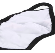 Reusable Two-Layer Cotton Fabric Face Masks – 5 Pack