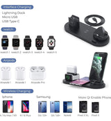 Wireless Charger 4 in 1 Charging Station