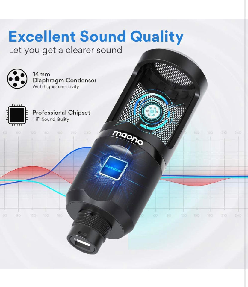 USB Podcast Microphone