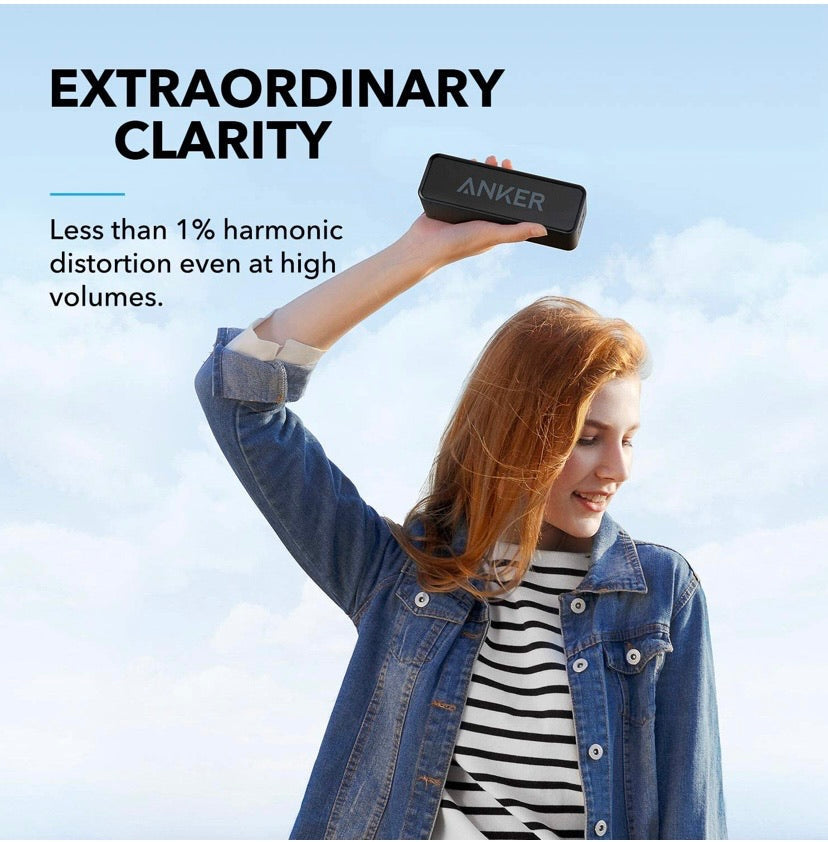 Bluetooth Speakers, Anker Soundcore Bluetooth Speaker with Loud Stereo Sound