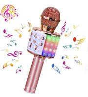 BlueFire 4-in-1 LED Bluetooth Karaoke Microphone – 4 Colours