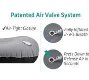 Compact Inflatable Camping & Travel Pillow – 78g