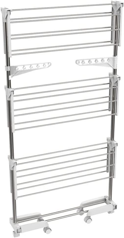 Extra-Large 3-Tier Folding Clothes Airer – 20m Drying Space