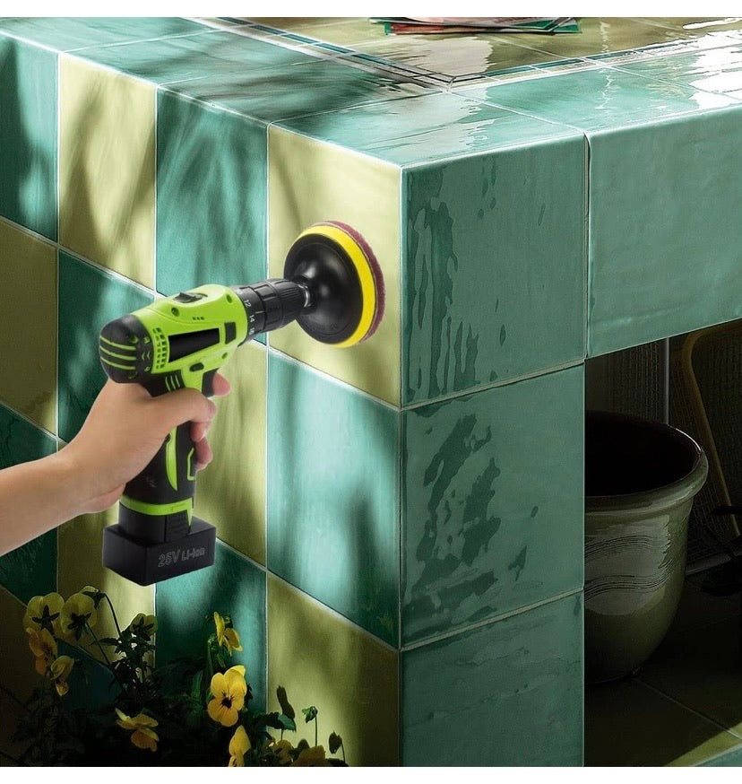 Drill Power Brush Scrubber