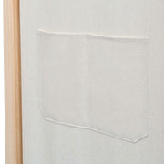 Solid Pine Wood 3-Panel Room Divider 120x170cm Privacy Screen Stand.