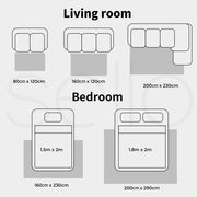 Marlow Floor Rug Non Slip Large Area Carpet Rugs Mat Bedroom Living Room Soft