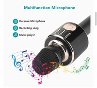 Tobeape 4-in-1 Bluetooth Karaoke Microphone with Voice Effects