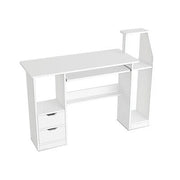 Modern Work Desk with Storage – 117 × 92 cm