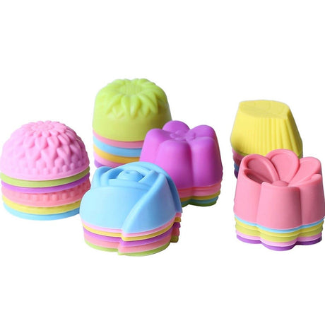 36 PCS Reusable Non-Stick Silicone Muffin Cups