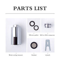 Touchless Motion-Sensor Faucet Adapter – USB Rechargeable