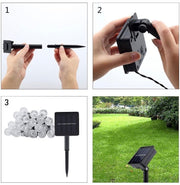 Solar String Lights- White