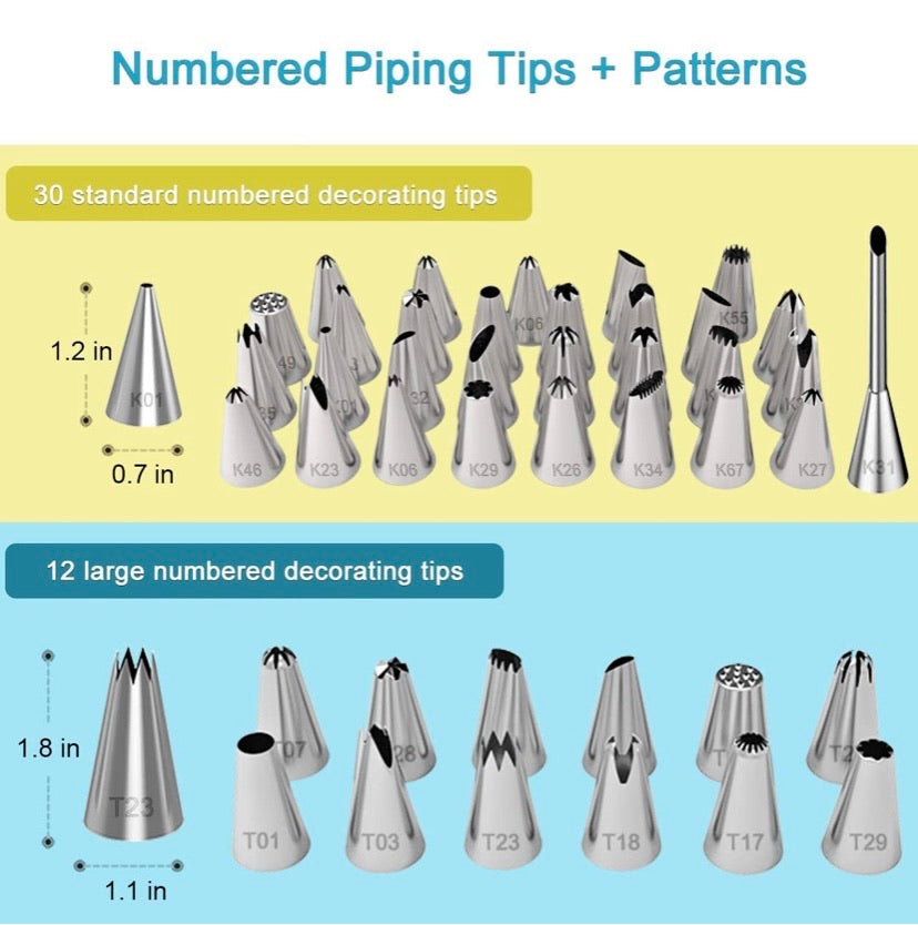 Cake Decorating Kit 177 Pcs
