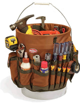 Bucket Boss The Bucketeer Bucket Tool Organizer in Brown