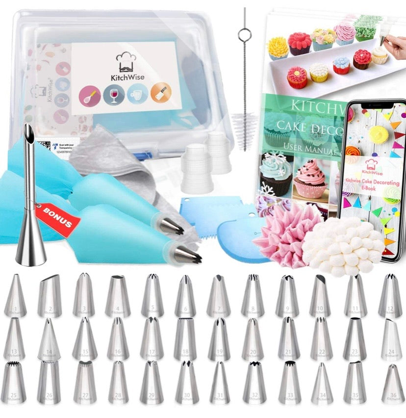Cake Decorating Supplies Kit Tips 83 Pieces
