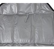 Portable Baby Changing Pad Diaper Bag Mat & Foldable Travel Changing Station with Bonus Wipe Case, Black