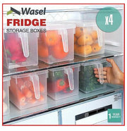 Refrigerator Storage Box Food Container Kitchen Fridge Organiser Freezer