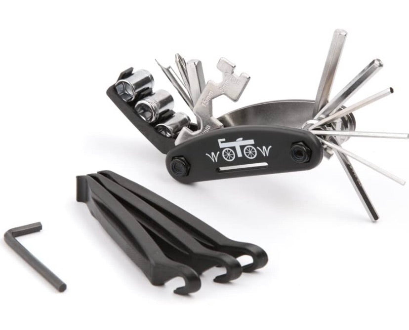 16 in 1 Multi-Function Bike Bicycle Repair Tool Kit