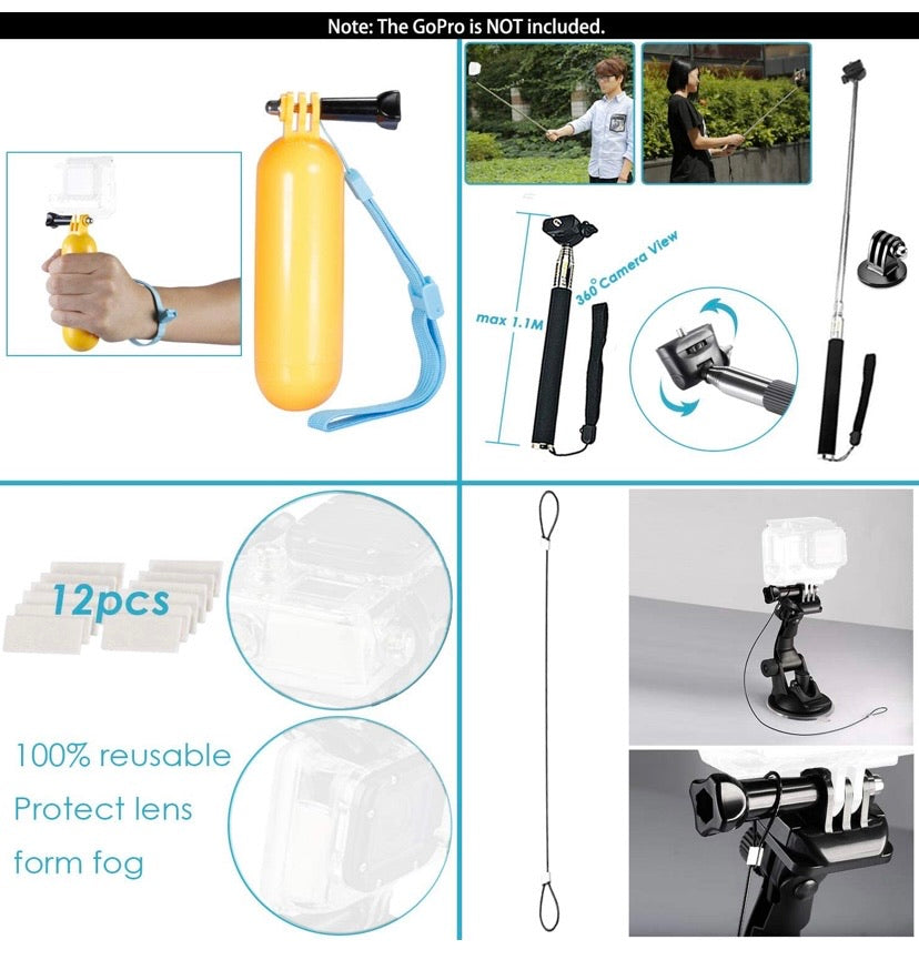 Neewer 53-in-1 Action Camera Accessory Kit