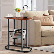 2-Tier Oval Side Table