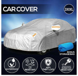 Car Cover Waterproof UV Dust Proof Large Full Coverage Cover 3XXL 530x200x150cm