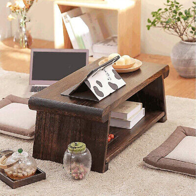 Solid-Wood Japanese-Style Tatami Table