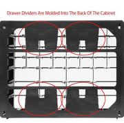 Plastic Drawer Storage Cabinet