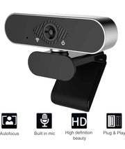JFMShop 1080p USB Webcam with Microphone – 110° View